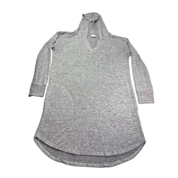 Oversized Soma Womens Gray Hooded Lounge Dress Size M - Picture 1 of 5